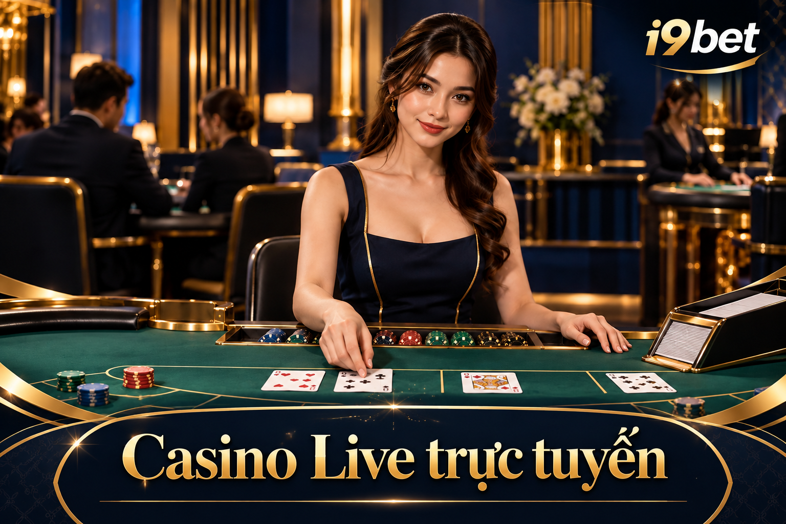5 sảnh bài casino live trực tuyến tại cổng game i9bet 